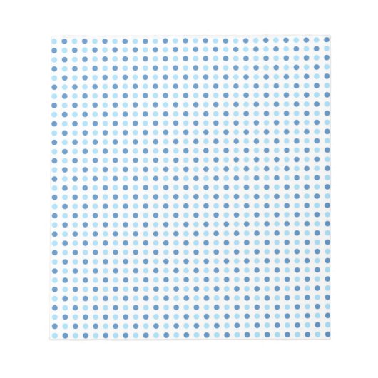Bloc-note Polka Dot Blues (Devant)