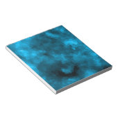 Bloc-note Polygone abstrait bleu (Incliné)