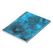 Bloc-note Polygone abstrait bleu (Tourné)