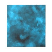 Bloc-note Polygone abstrait bleu (Devant)