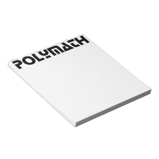 Bloc-note Polymaths (Incliné)