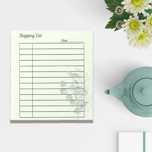 Bloc-note Polyvalent sur mesure Eucalyptus Botanique