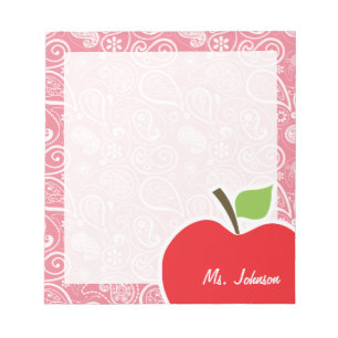 Bloc-note Pomme au rose pâle