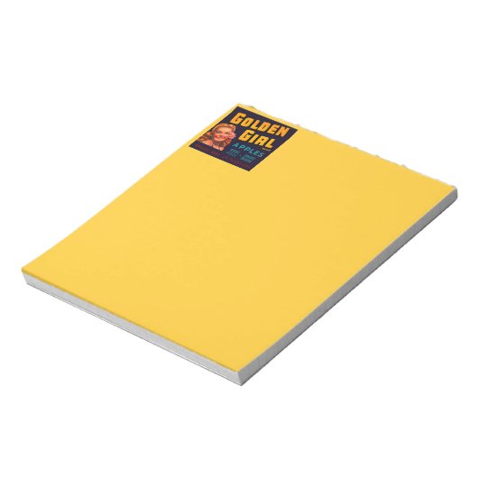 Bloc-note Pommes de fille d'or (Tourné)