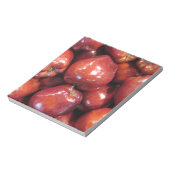 Bloc-note Pommes rouges foncées (Tourné)