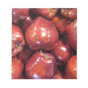 Bloc-note Pommes rouges foncées