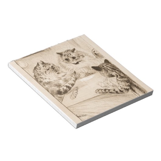 Bloc-note Pont des Soupirs par Louis Wain (Incliné)