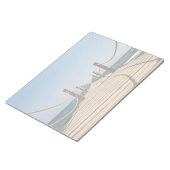 Bloc-note Pont en bois sans fin vers l'océan (Incliné)