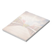 Bloc-note Pont rustique en bois dans le pays (Tourné)