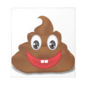 Bloc-note poo emojis (Devant)