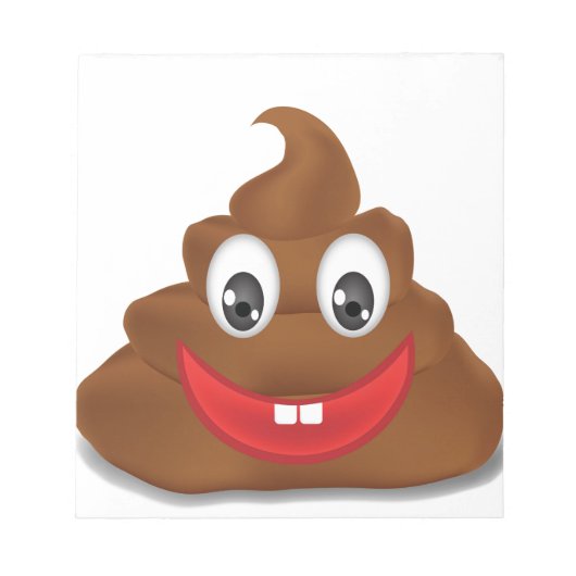 Bloc-note poo emojis (Devant)
