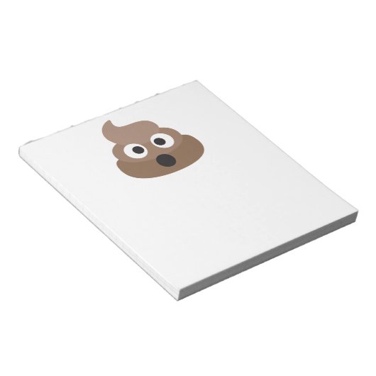 Bloc-note Poop Oh Emoji (Incliné)