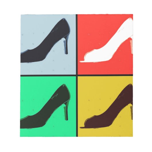 Bloc-note Pop art High Heel Pumps (Devant)