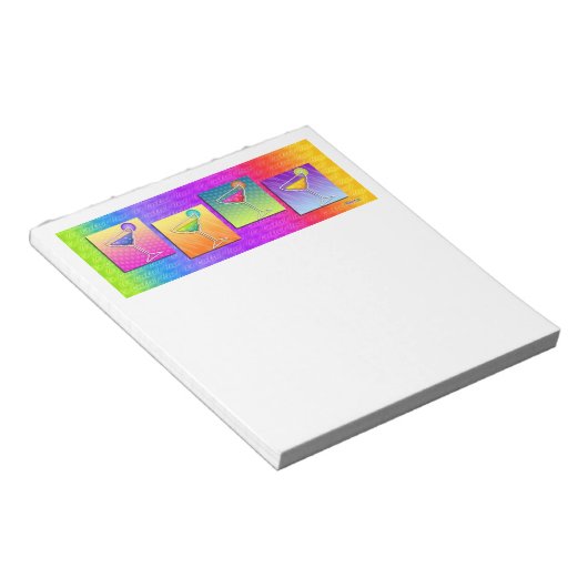 Bloc-note Pop Art MARGARITAS NOTEPAD (Incliné)