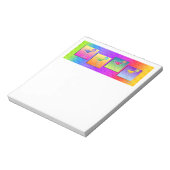 Bloc-note Pop Art MARGARITAS NOTEPAD (Tourné)