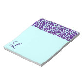 Bloc-note Pop Leopard Motif (Tourné)