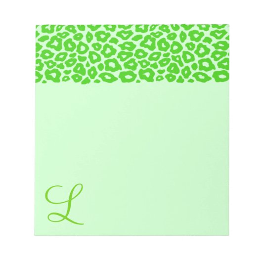 Bloc-note Pop Leopard Motif (Devant)