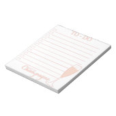 Bloc-note Pop the Champagne To Do List (Tourné)