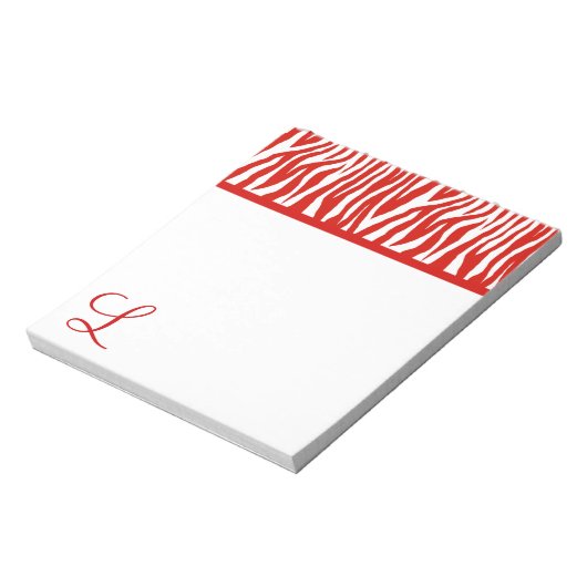 Bloc-note Pop Zebra (Tourné)