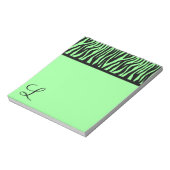 Bloc-note Pop Zebra (Tourné)