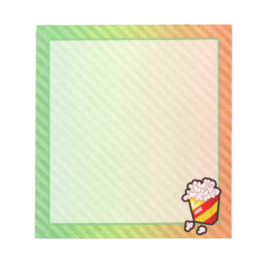 Bloc-note Popcorn (Devant)