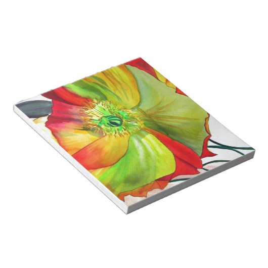 Bloc-note Poppy Art macro poppy (Incliné)