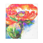 Bloc-note Poppy Red Solar (Devant)