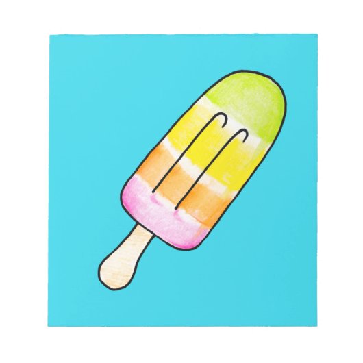 Bloc-note Popsicle (Devant)