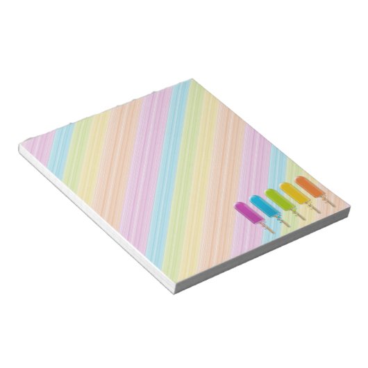 Bloc-note popsicles (Incliné)