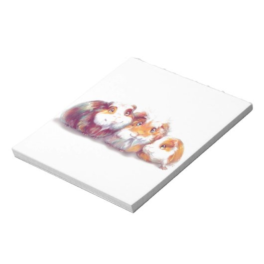 Bloc-note Porcs de Guinée mignons (Tourné)