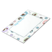 Bloc-note Portes-notes personnalisées Stay Pawsitive Dog (Incliné)