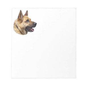 Bloc-note Portrait d'Alsatian German shepherd