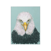 Bloc-note Portrait de Bald Eagle (Tourné)