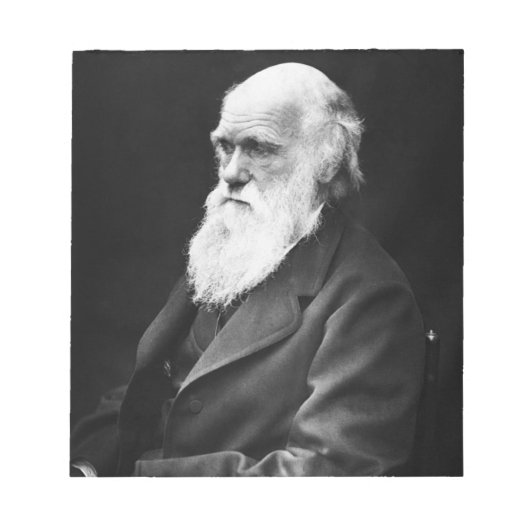 Bloc-note Portrait de Charles Darwin (Devant)