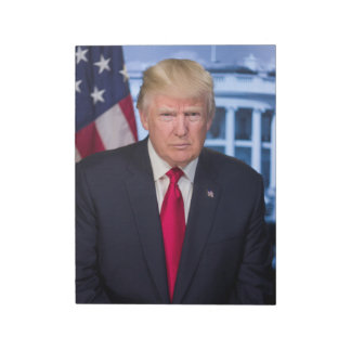 Bloc-note Portrait officiel de Donald Trump
