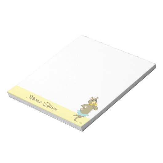 Bloc-note Pose Joueuse de Cindy Bear (Tourné)