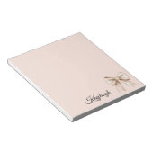 Bloc-note Poser Crème Bow (Incliné)