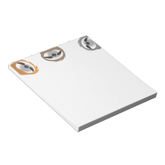 Bloc-note Poser des fentes amicales (Incliné)