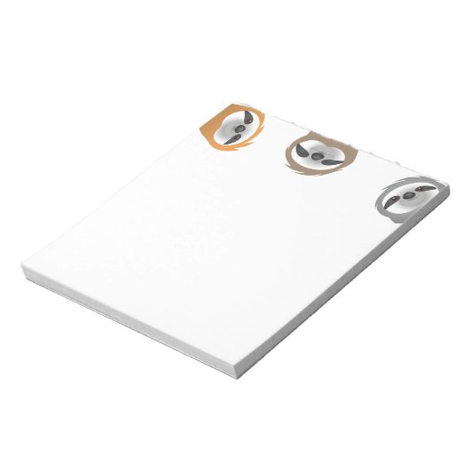 Bloc-note Poser des fentes amicales (Tourné)