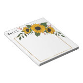 Bloc-note Post-it Sunflower (Incliné)