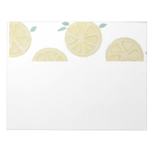 Bloc-note Post-its Tranches de Citron