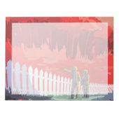 Bloc-note Poster De L'Espace Rétro De Kepler-186f. (Devant)