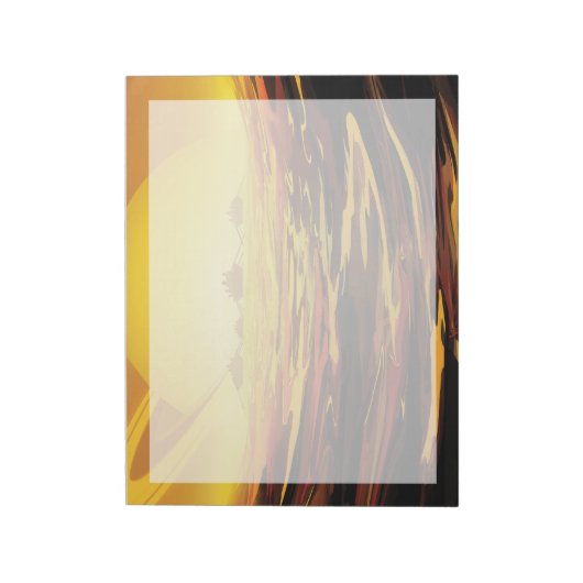 Bloc-note Poster de l'espace rétro - La plus grande lune de  (Tourné)