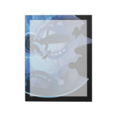 Bloc-note Poster de voyage Retro Space - Jupiter's Moon Euro (Tourné)