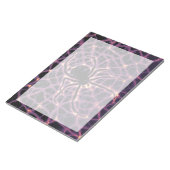 Bloc-note Poster en Matière Noire. (Incliné)