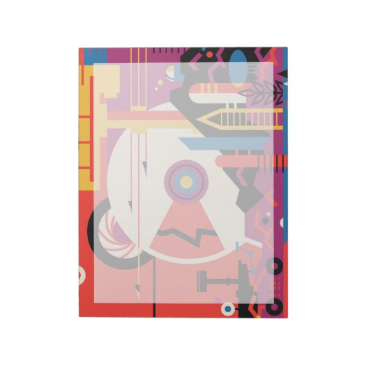 Bloc-note Poster spatial Retro - Programme d'exploration de  (Tourné)