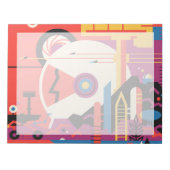 Bloc-note Poster spatial Retro - Programme d'exploration de  (Devant)