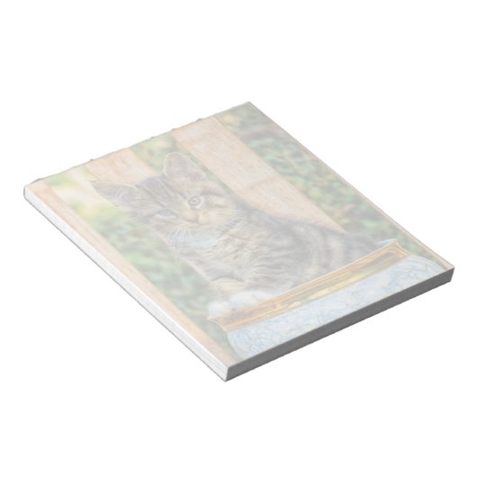 Bloc-note Pot De Bébé Kitten (Incliné)