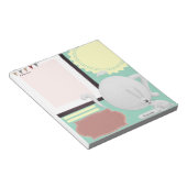 Bloc-note Pot de thé lièvre Green Journal Notes Livre papier (Incliné)