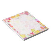 Bloc-note Pots de thé et tasses (Incliné)